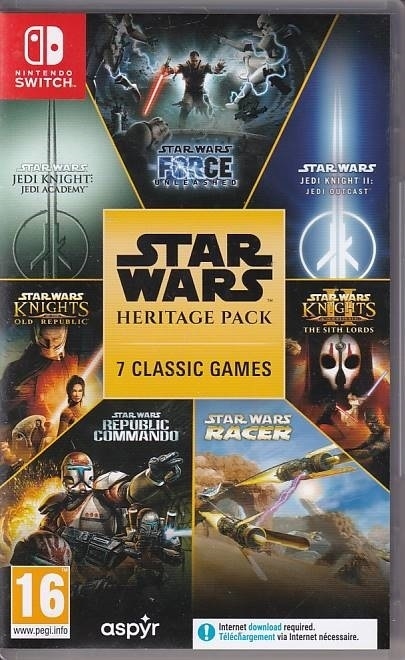 Star Wars Heritage Pack - Nintendo Switch (A Grade) (Used) (Eng)